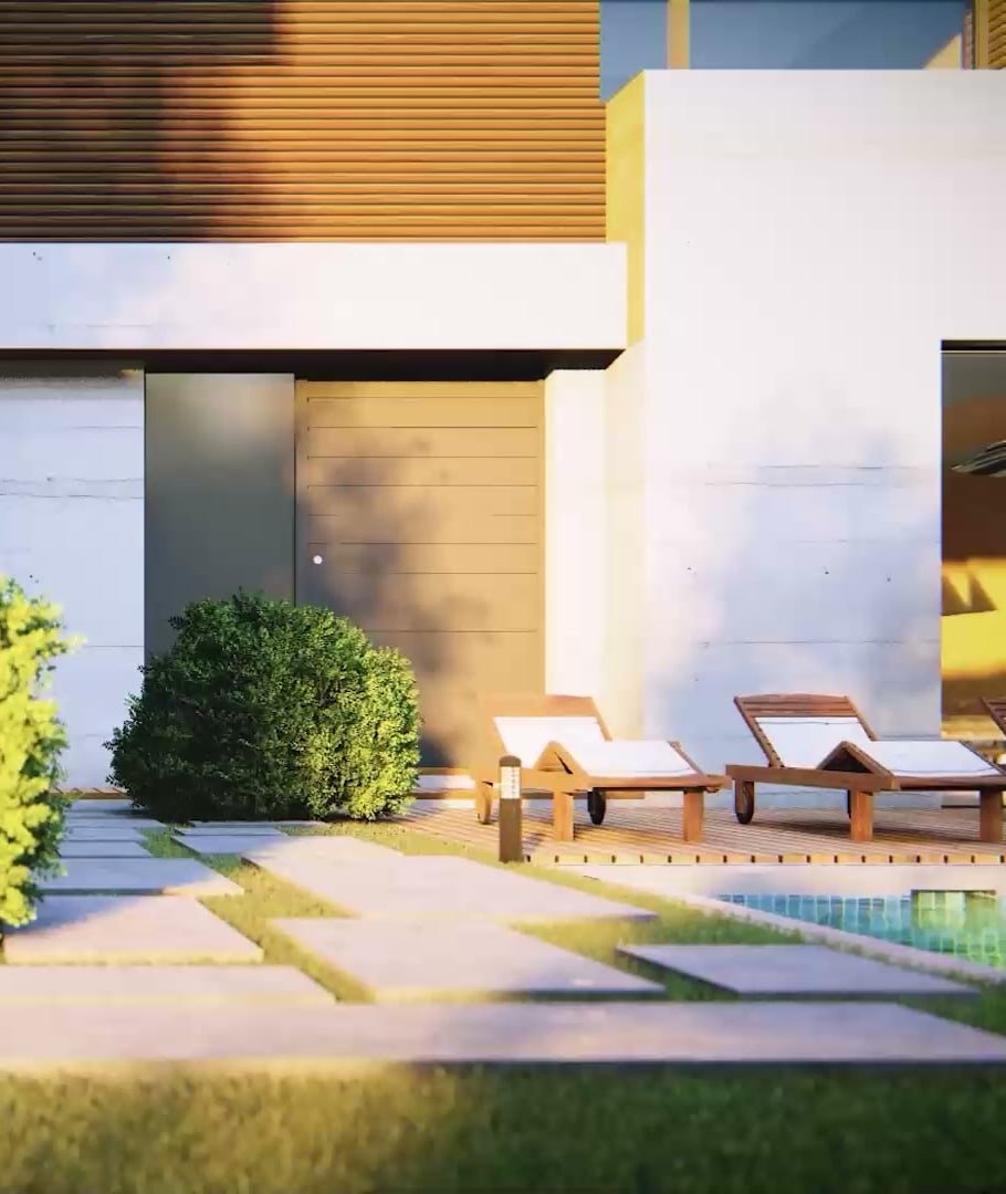 Residential exterior · visualization